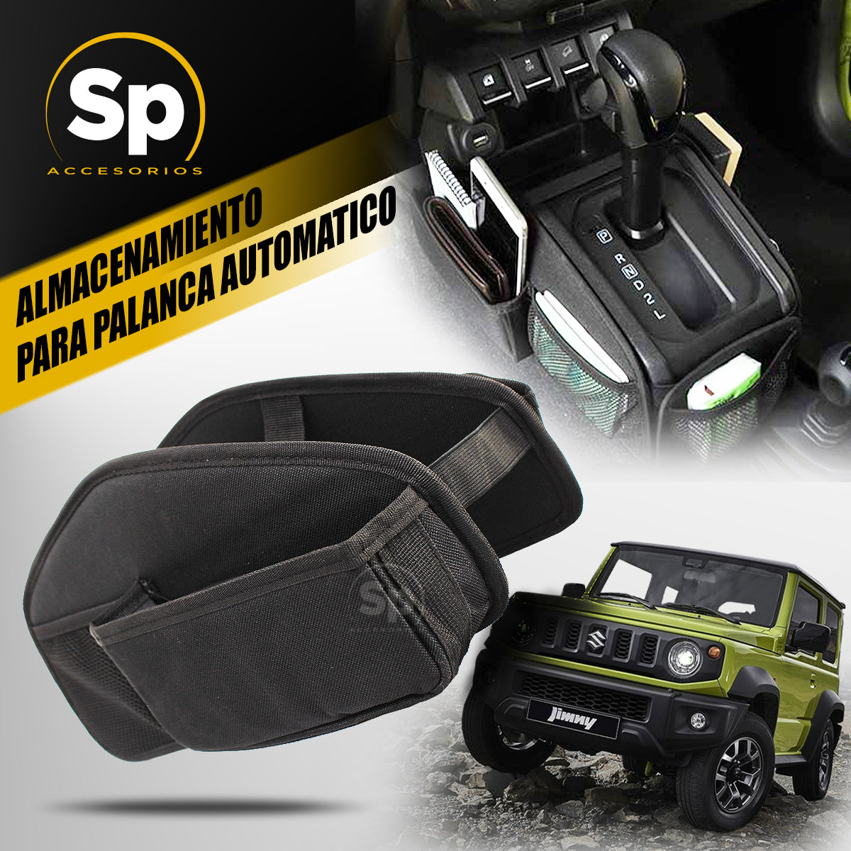 ALMACENAMIENTO PARA PALANCA AUTOMATICO SUZUKI JIMNY 2021 - 2024