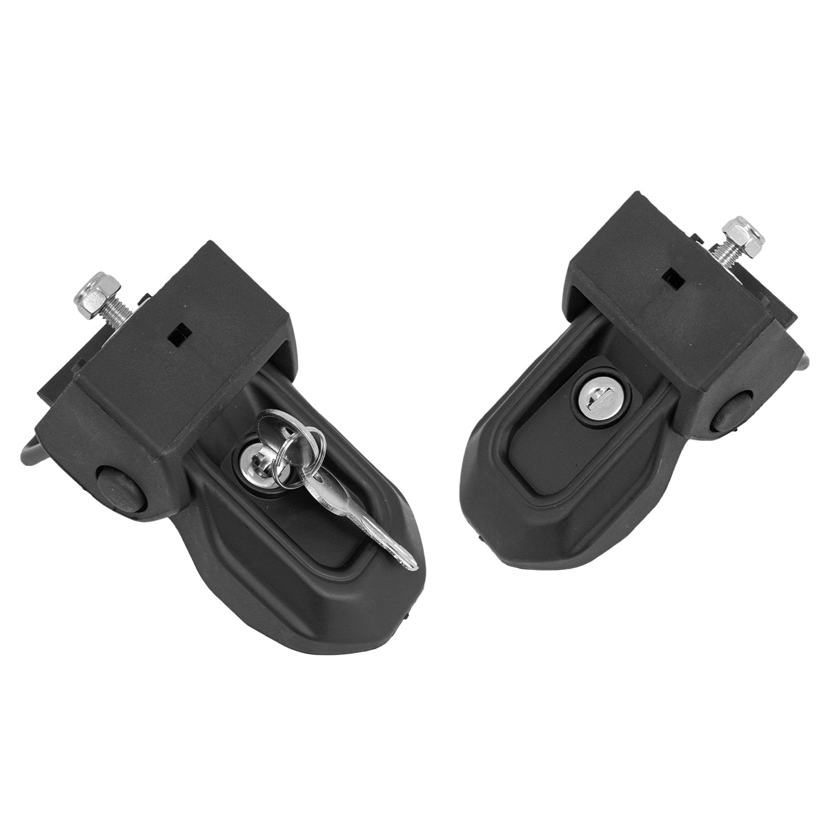 SEGURO DE COFRE LATERAL METALICO CON LLAVE JEEP WRANGLER JL 2018-2024 JEEP GLADIADOR 2019-2024