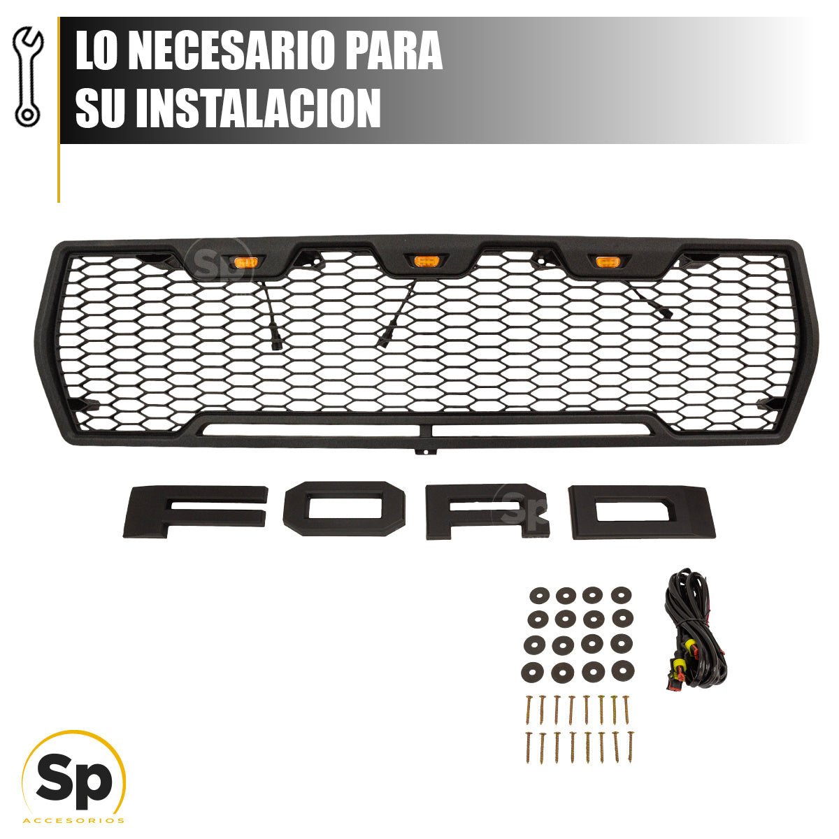 PARRILLA FRONTAL PARA FORD F-150 1978 - 1979