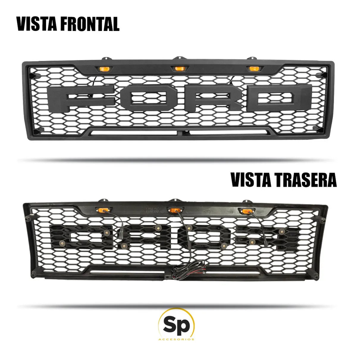 PARRILLA DELANTERA PARA FORD LOBO F-150 1980 - 1986