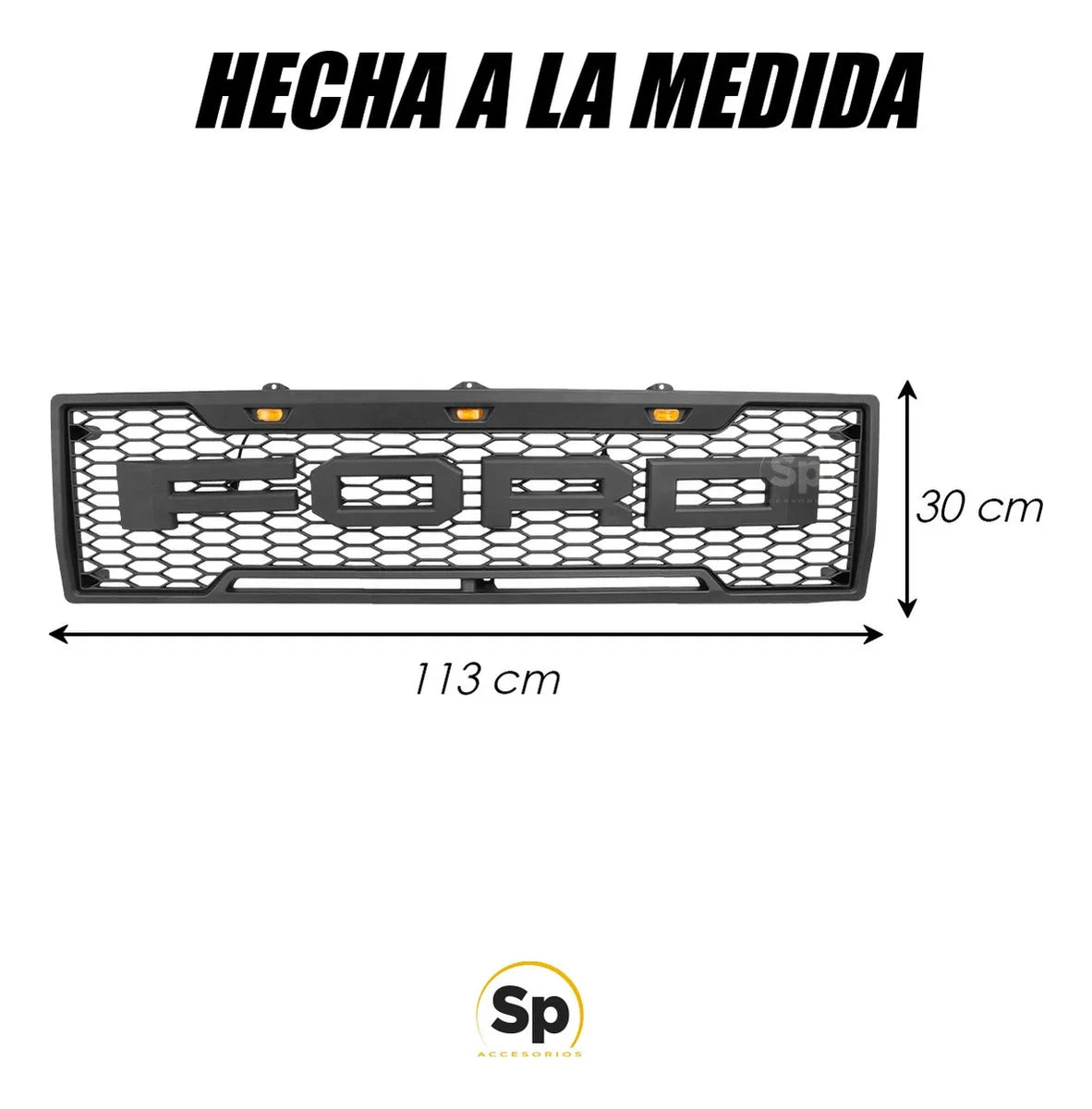 PARRILLA DELANTERA PARA FORD LOBO F-150 1980 - 1986