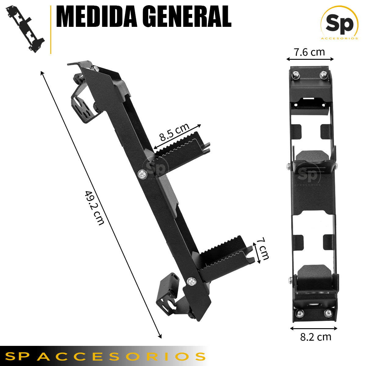 ESCALERA PEQUEÑA TRASERA VERSÁTIL PARA SUZUKI JIMNY 2019 - 2023
