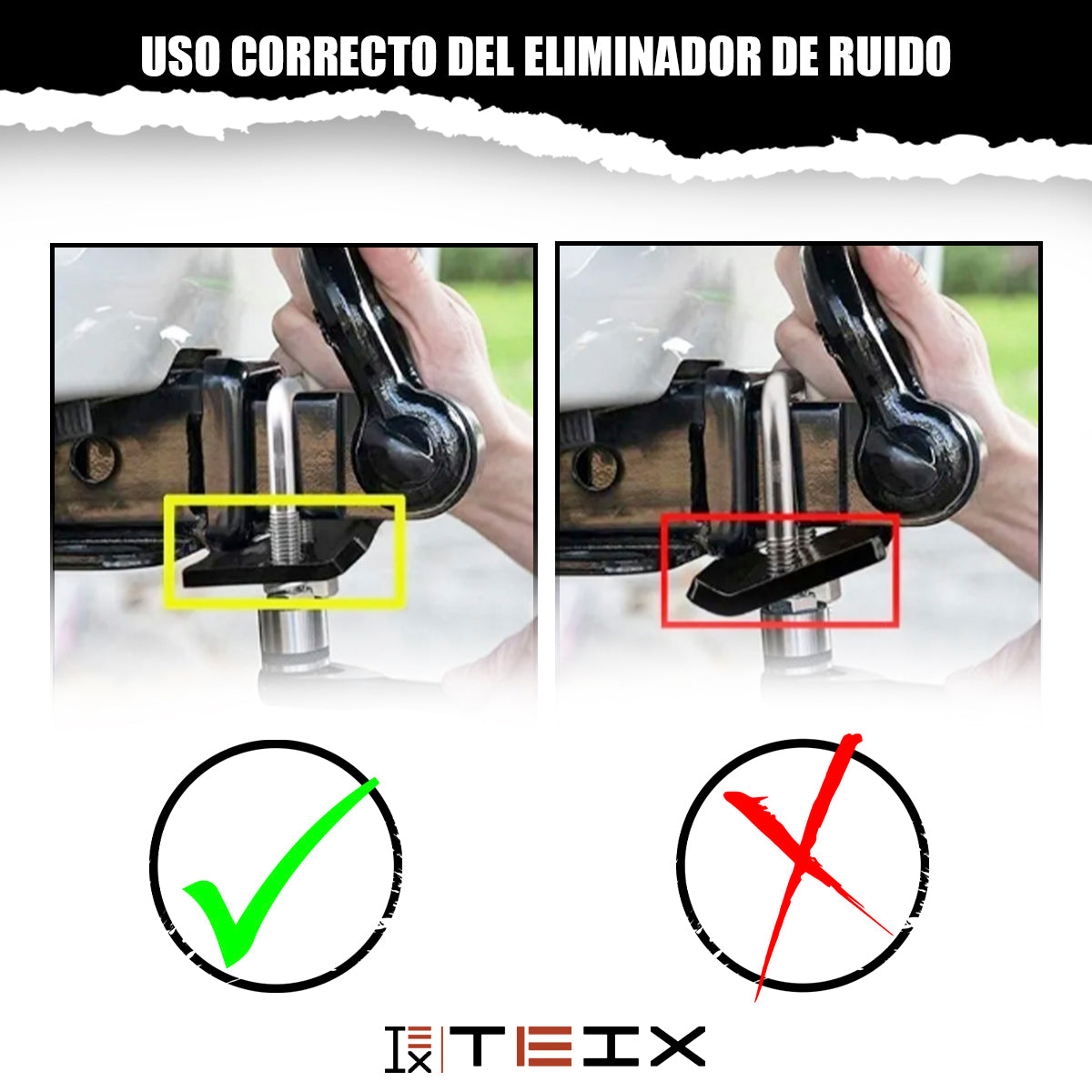 ELEMENTO PARA CONTROL DE VIBRACION DE ACOPLAMIENTO DE ENGANCHE
