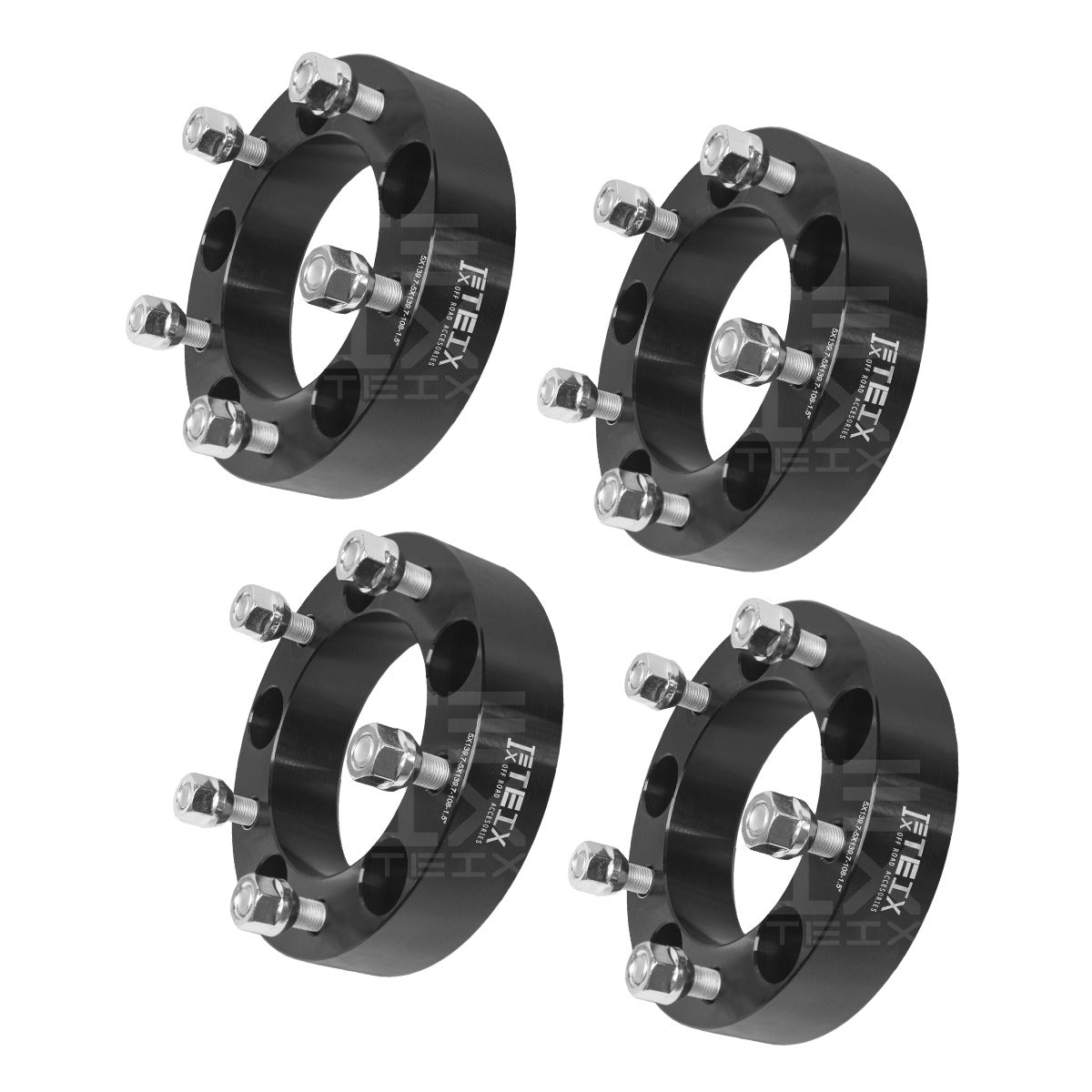 KIT ESPACIADORES 1.5" 5/139.7 LLANTA CB 108MM 12X1.25