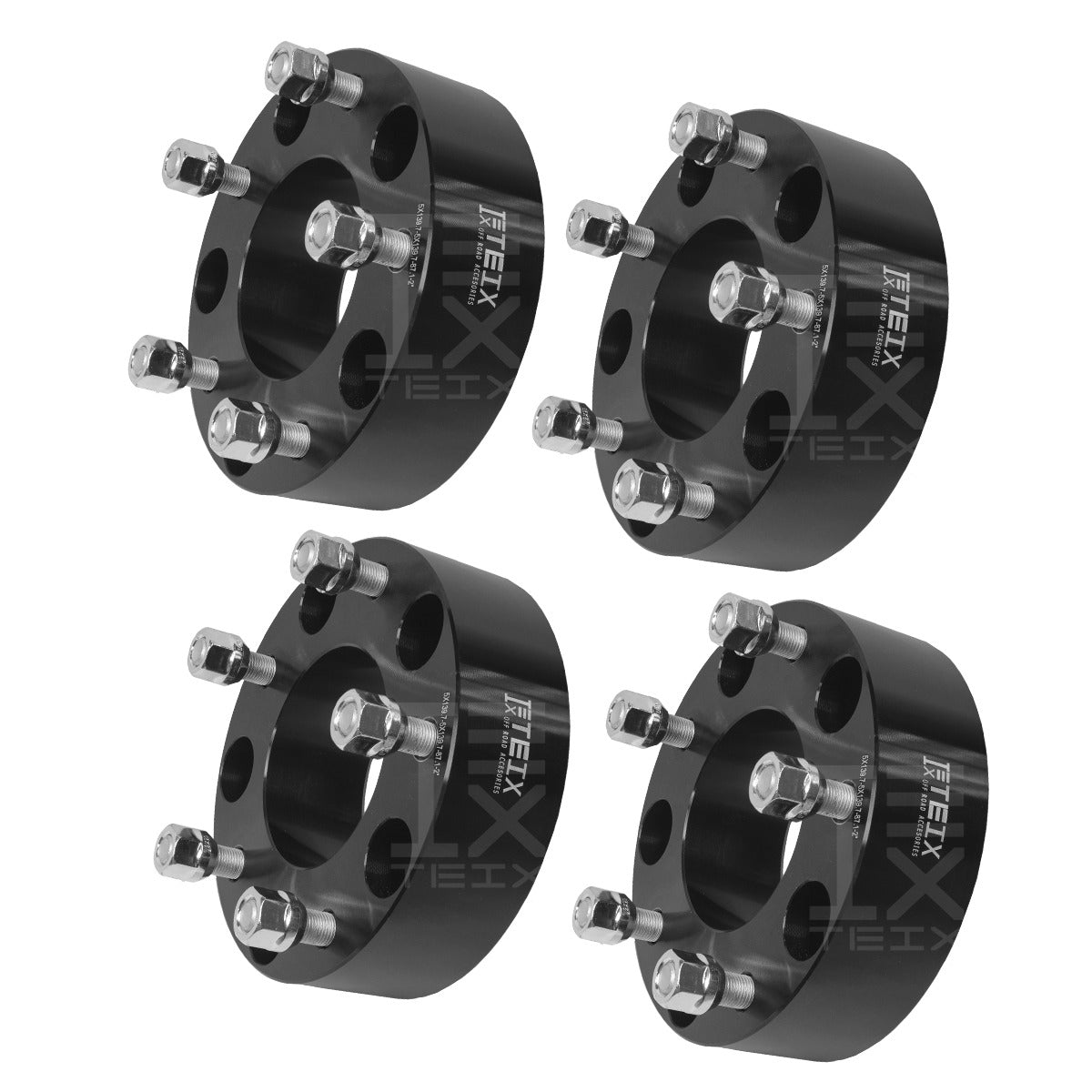 KIT ESPACIADORES 2" 5X139.7 LLANTA CB87.1 1/2X20