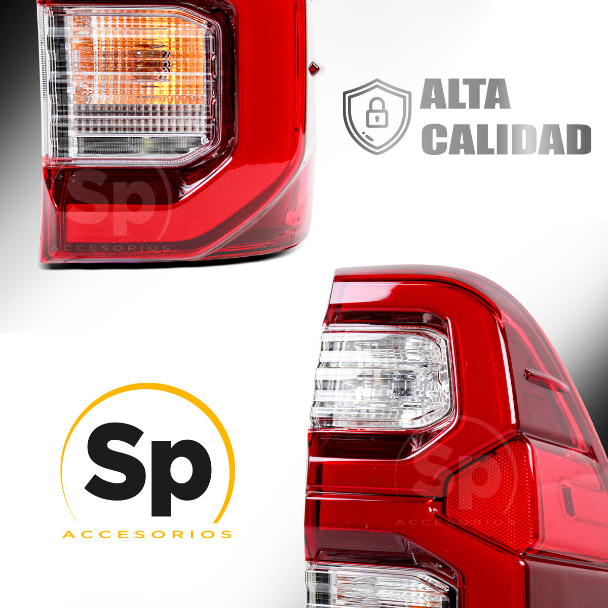 CALAVERAS TRASERAS LED PARA TOYOTA HILUX 2016-2023