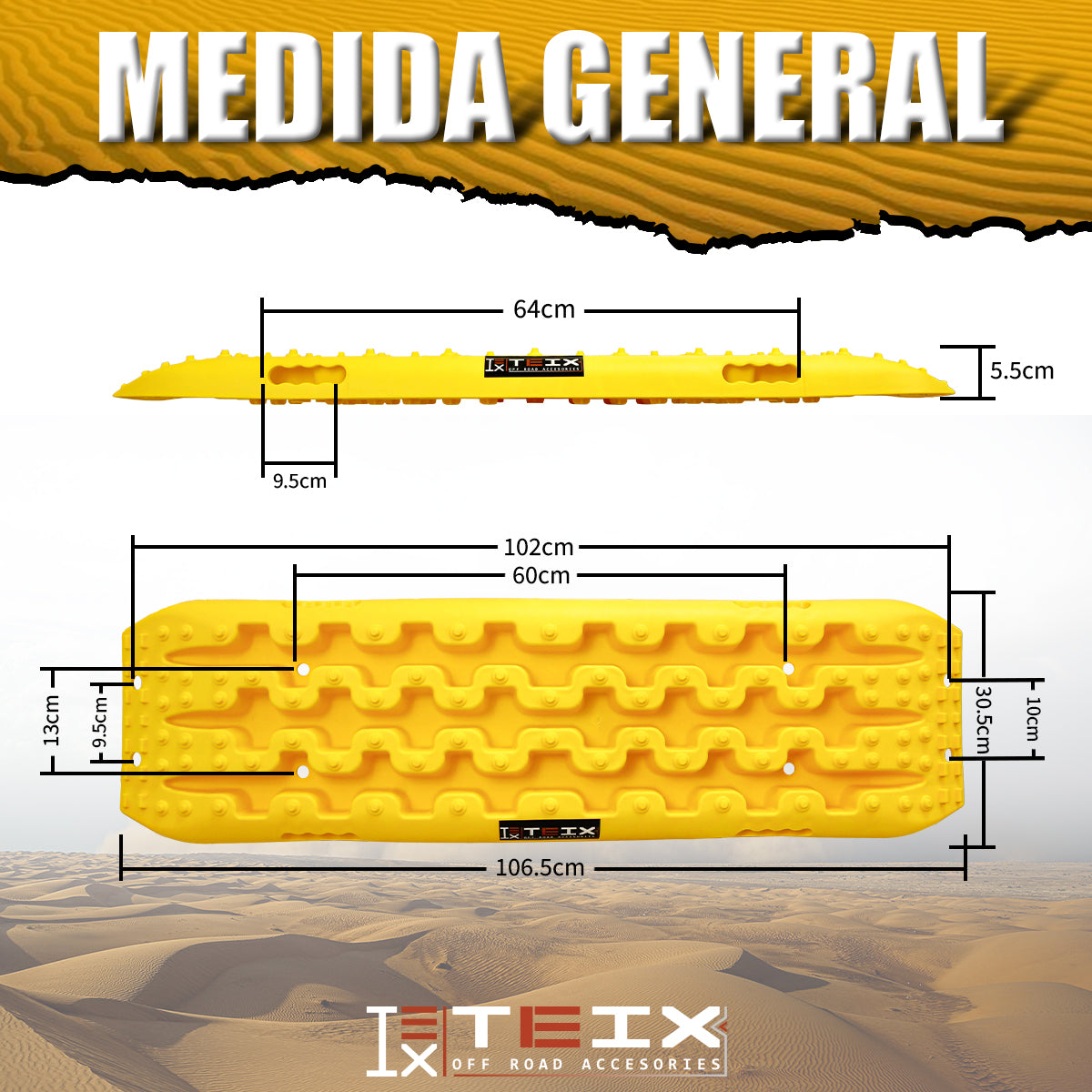 RAMPA PARA DESATASCAR AUTOMOVILES UNIVERSAL