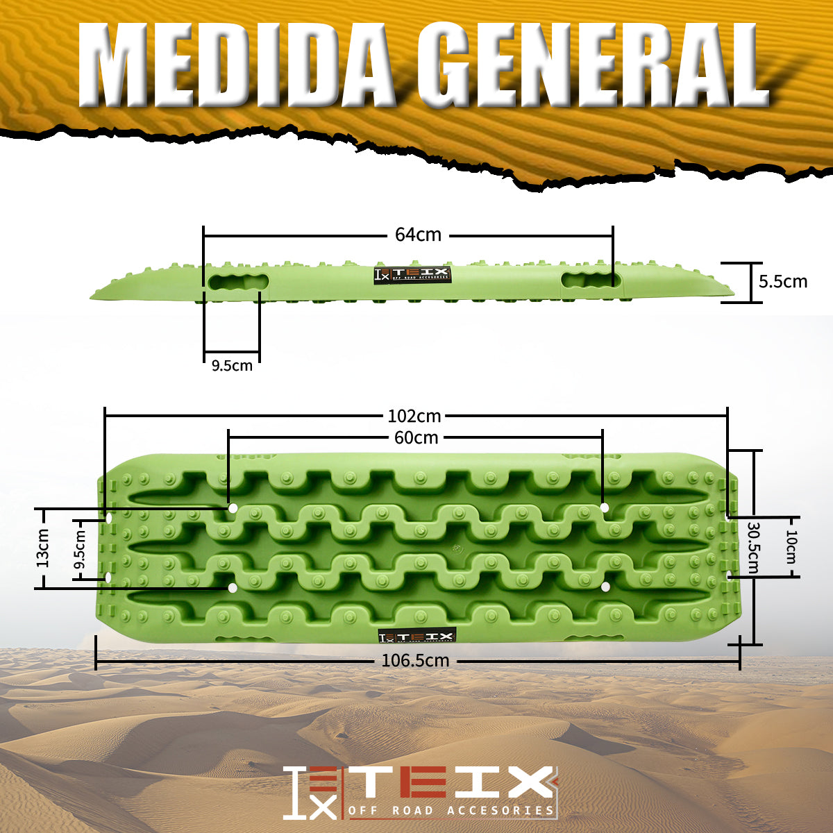 RAMPA PARA DESATASCAR AUTOMOVILES UNIVERSAL