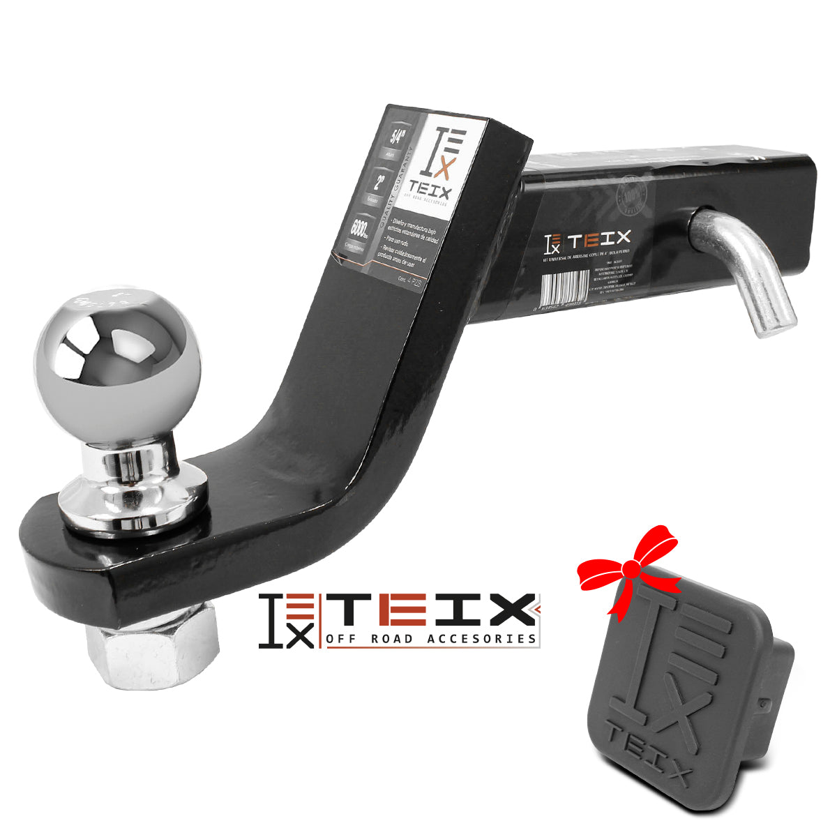 ACOPLAMINETO DE ENGANCHE PARA AUTOMOVIL NEGRO DROP 4