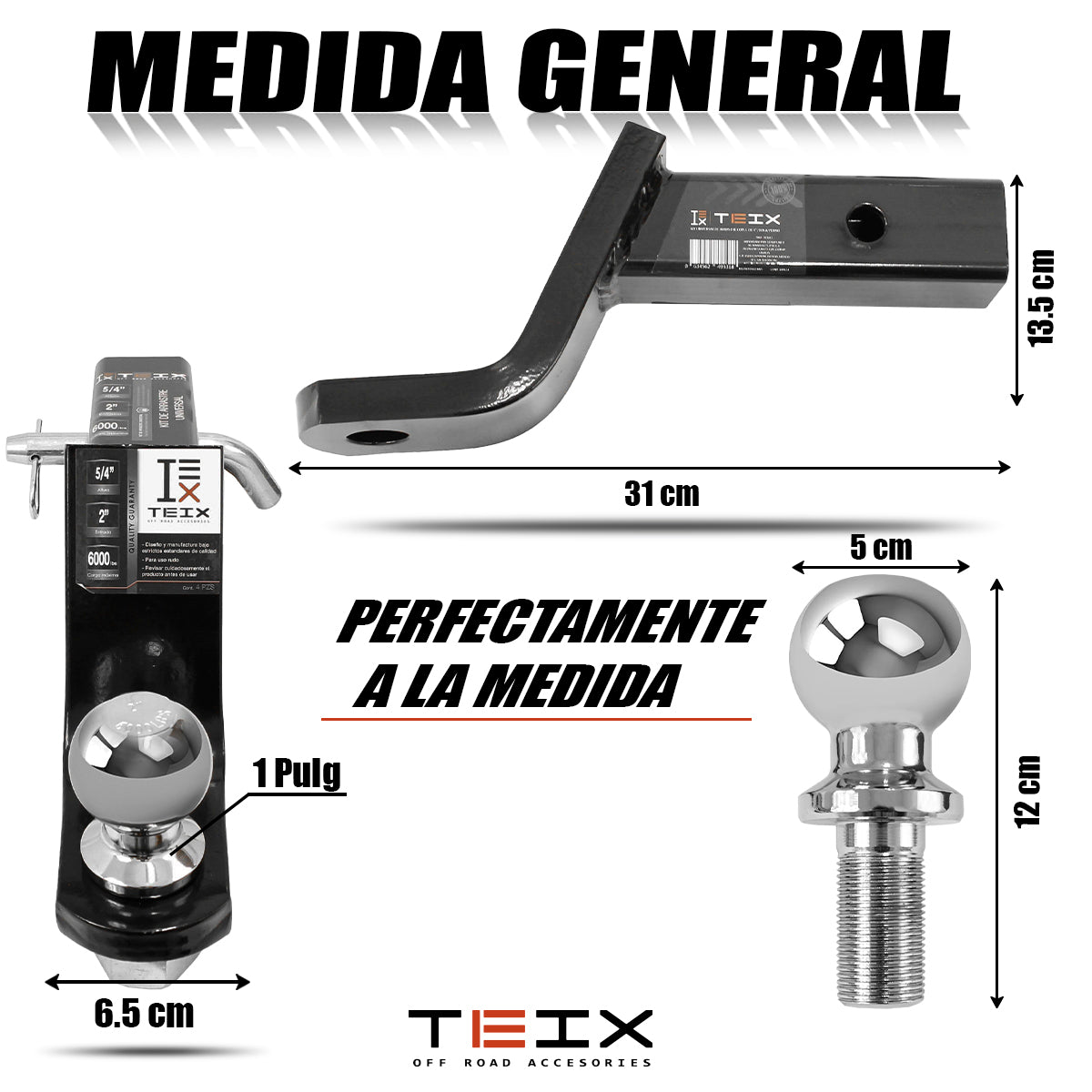 ACOPLAMINETO DE ENGANCHE PARA AUTOMOVIL NEGRO DROP 4