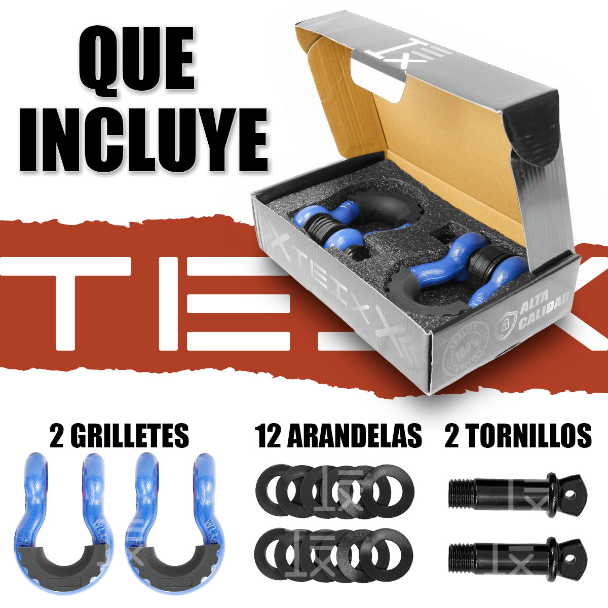 GRILETES DE UNION UNIVERSAL