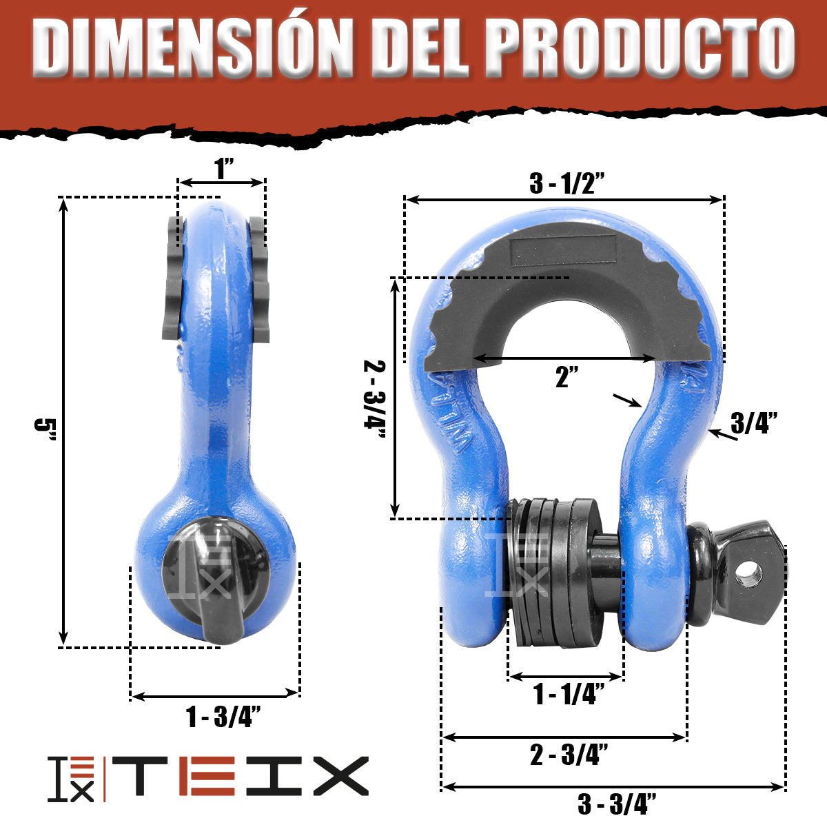 GRILETES DE UNION UNIVERSAL