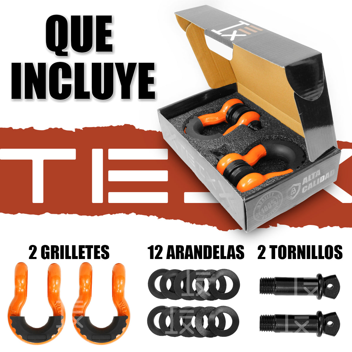 GRILETES DE UNION UNIVERSAL