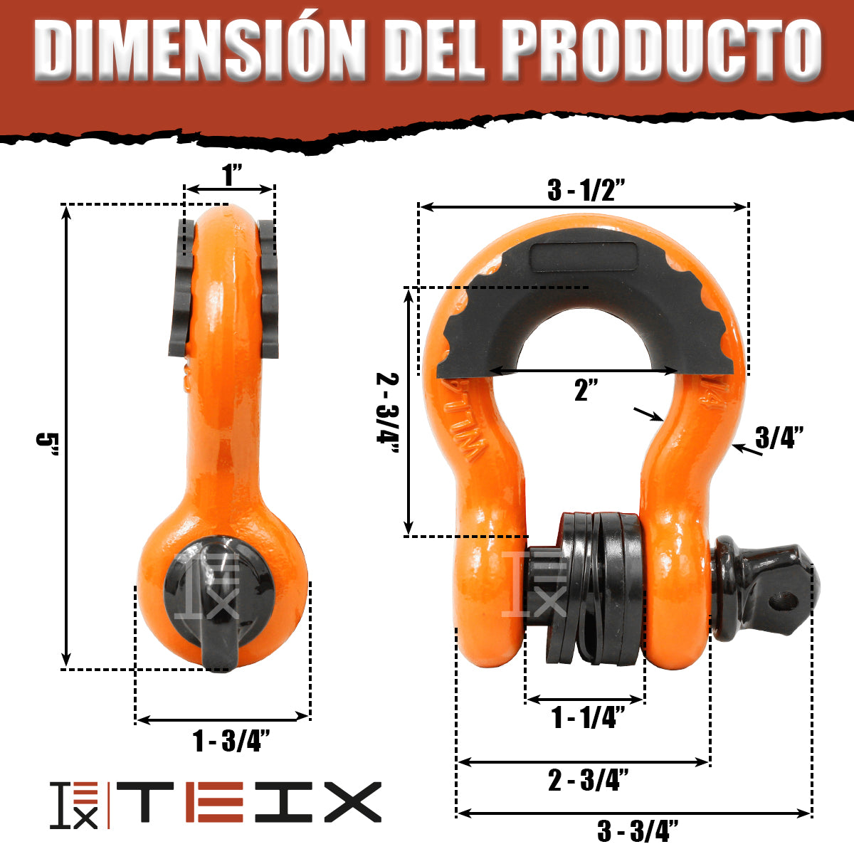 GRILETES DE UNION UNIVERSAL