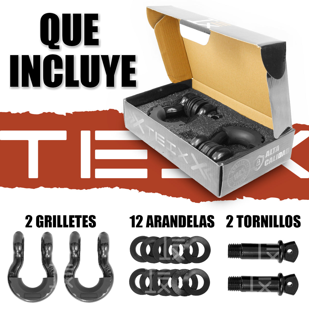 GRILETES DE UNION UNIVERSAL