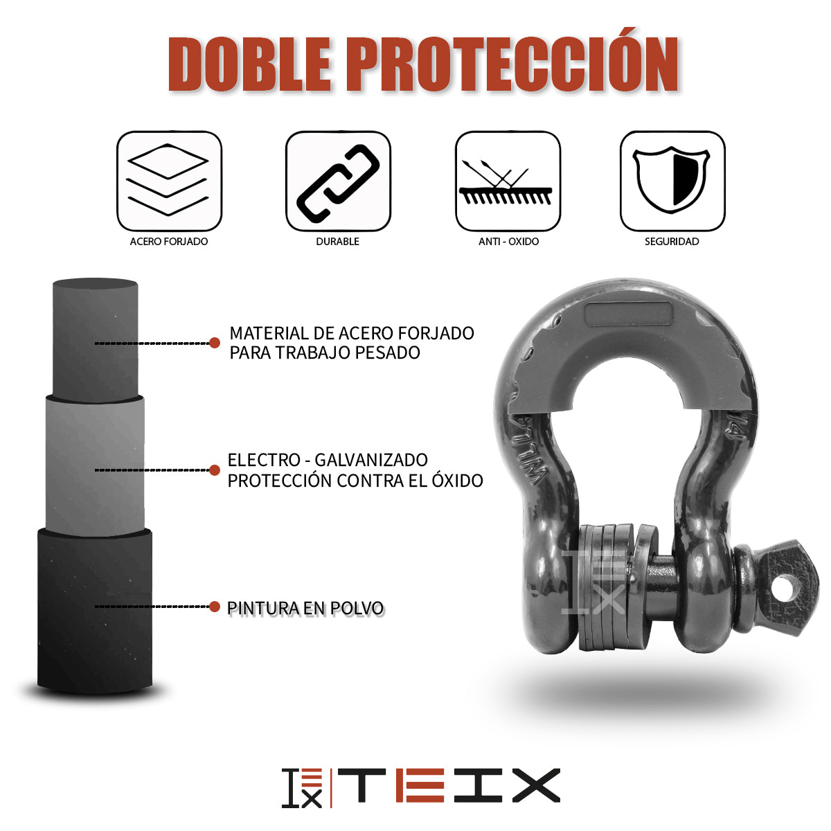 GRILETES DE UNION UNIVERSAL