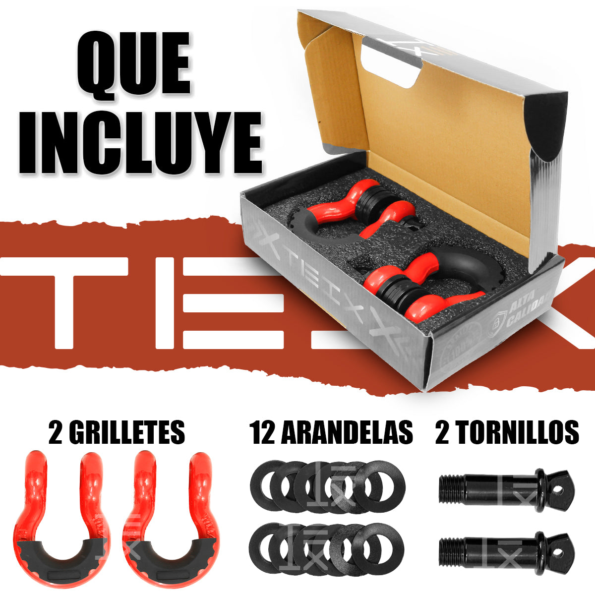 GRILETES DE UNION UNIVERSAL