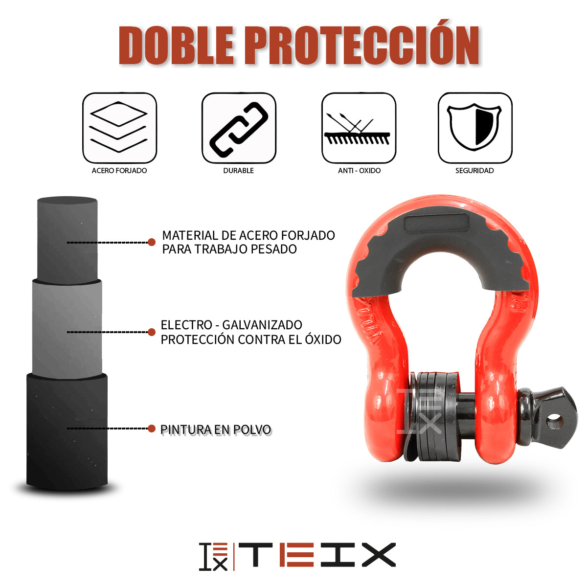 GRILETES DE UNION UNIVERSAL