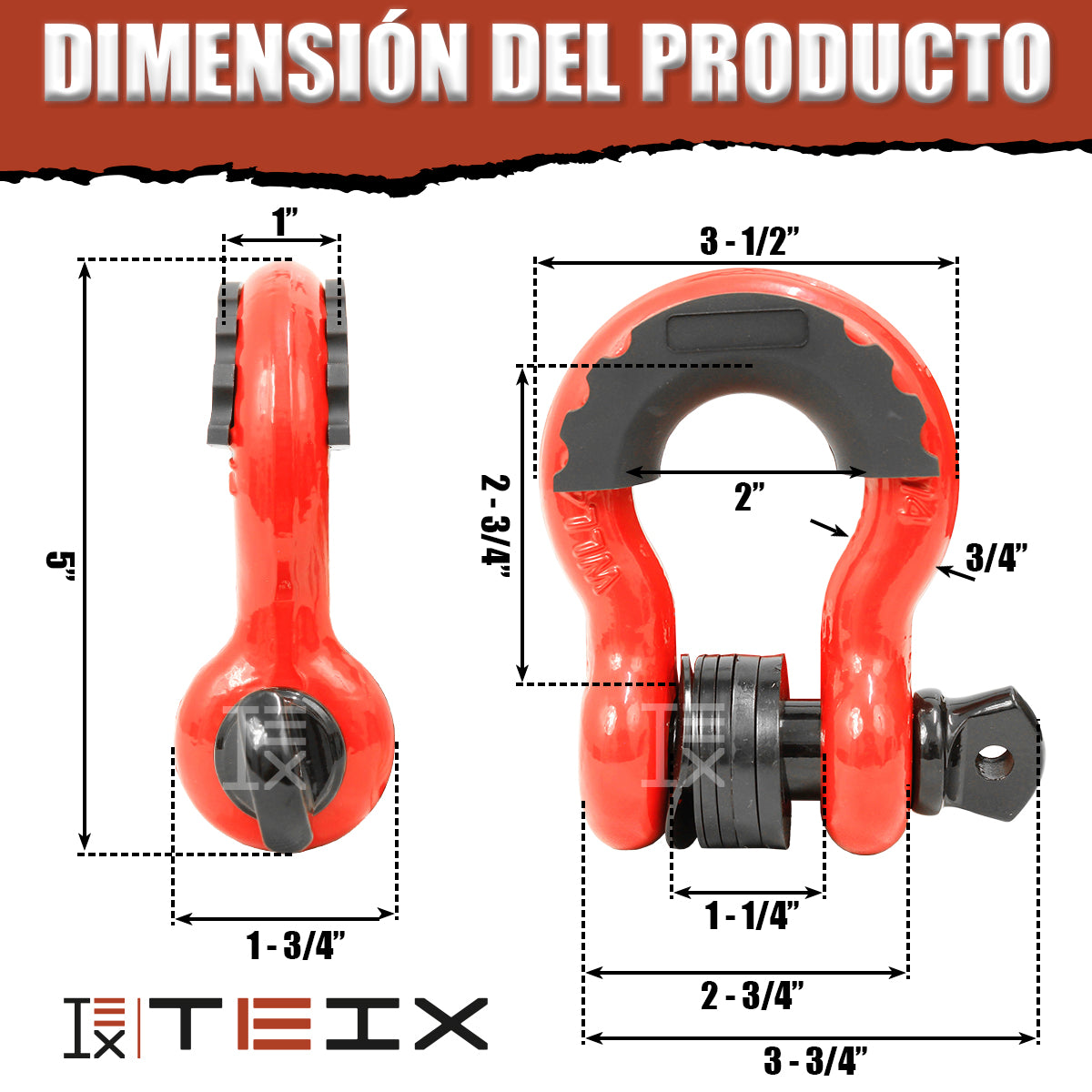 GRILETES DE UNION UNIVERSAL