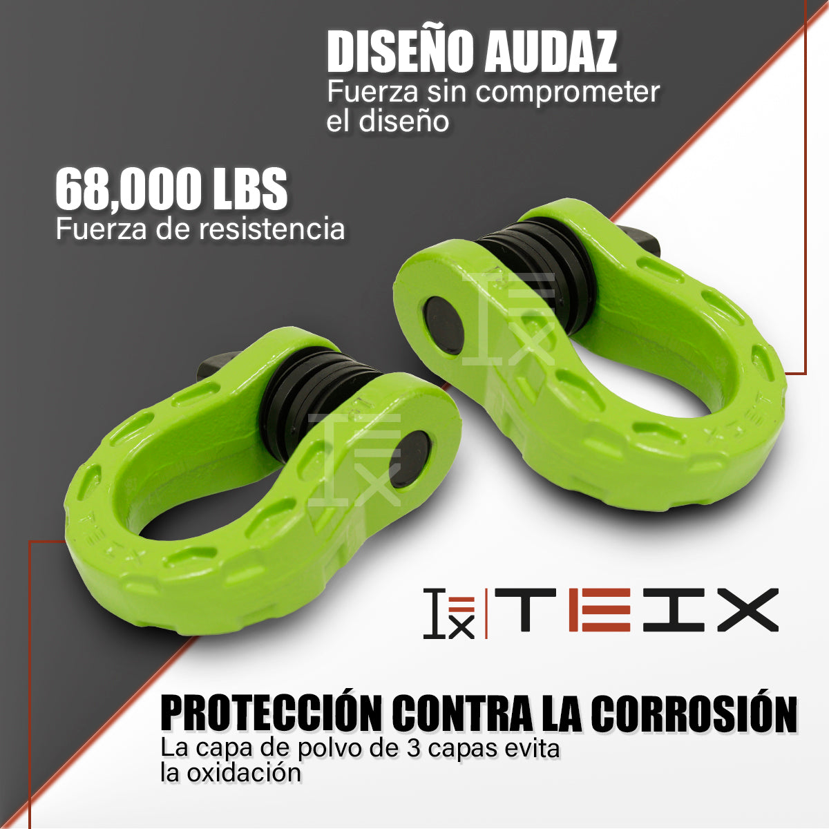 MEGA GRILLETE DE UNION TEIX OFF ROAD