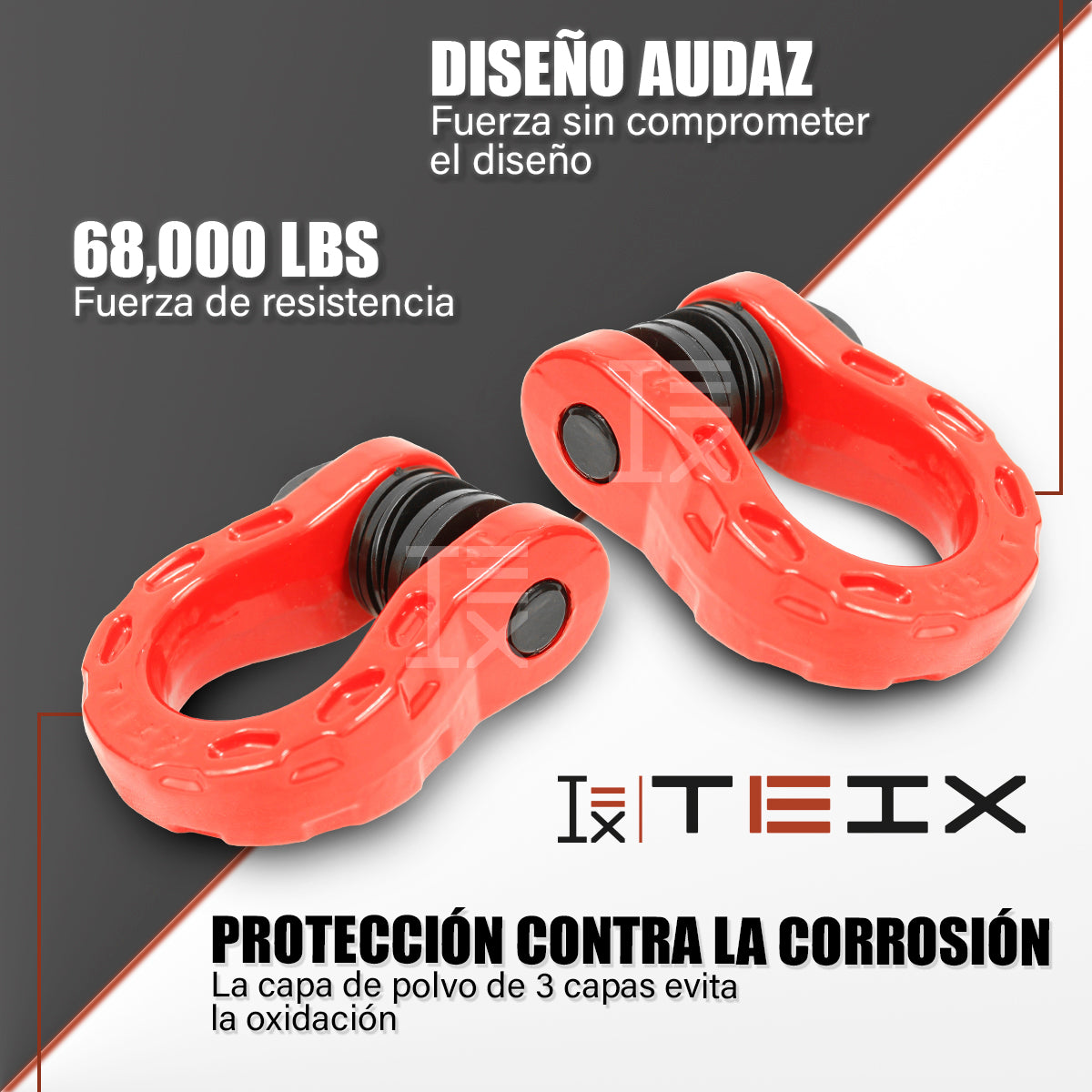 MEGA GRILLETE DE UNION TEIX OFF ROAD