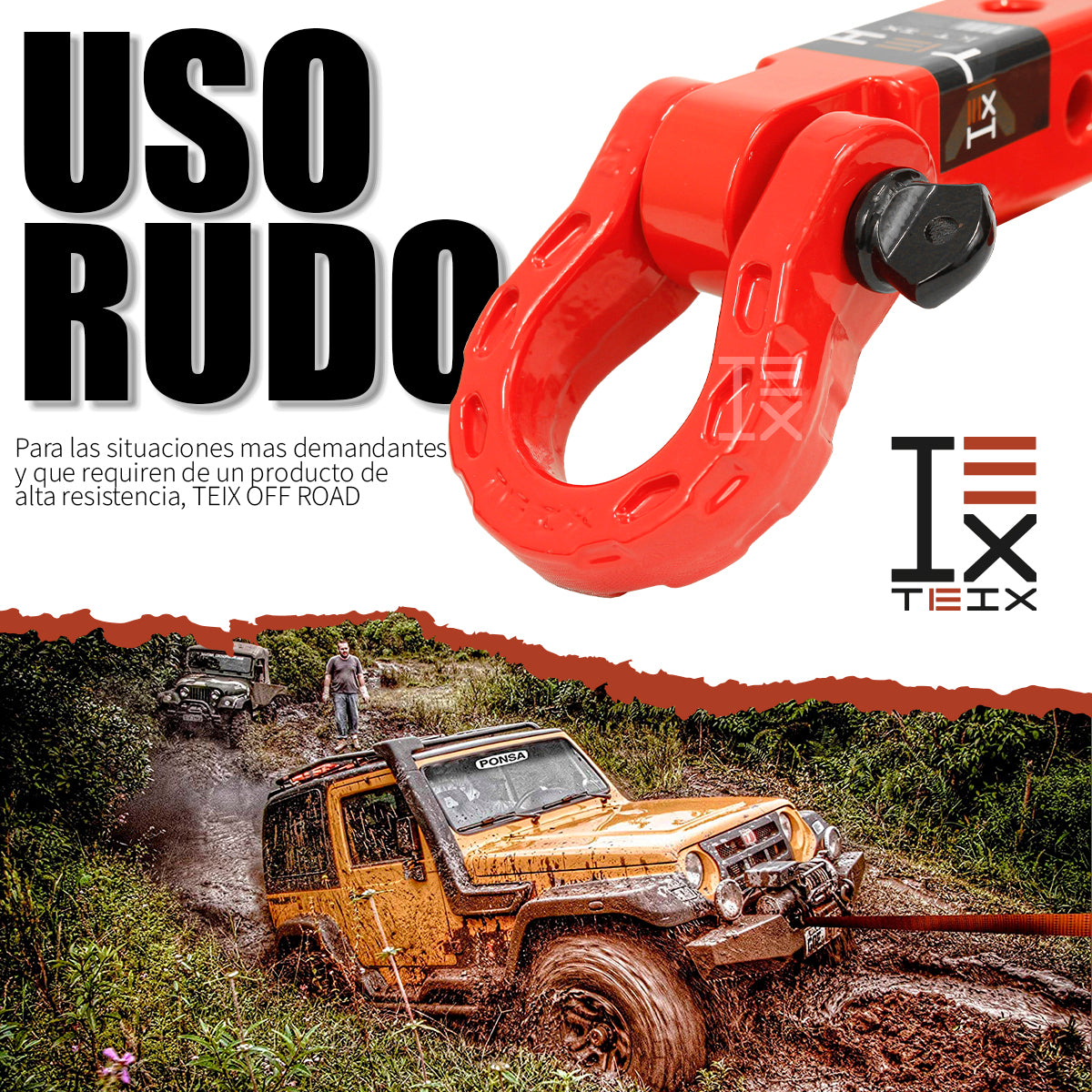 MEGA GRILLETE DE UNION TEIX OFF ROAD