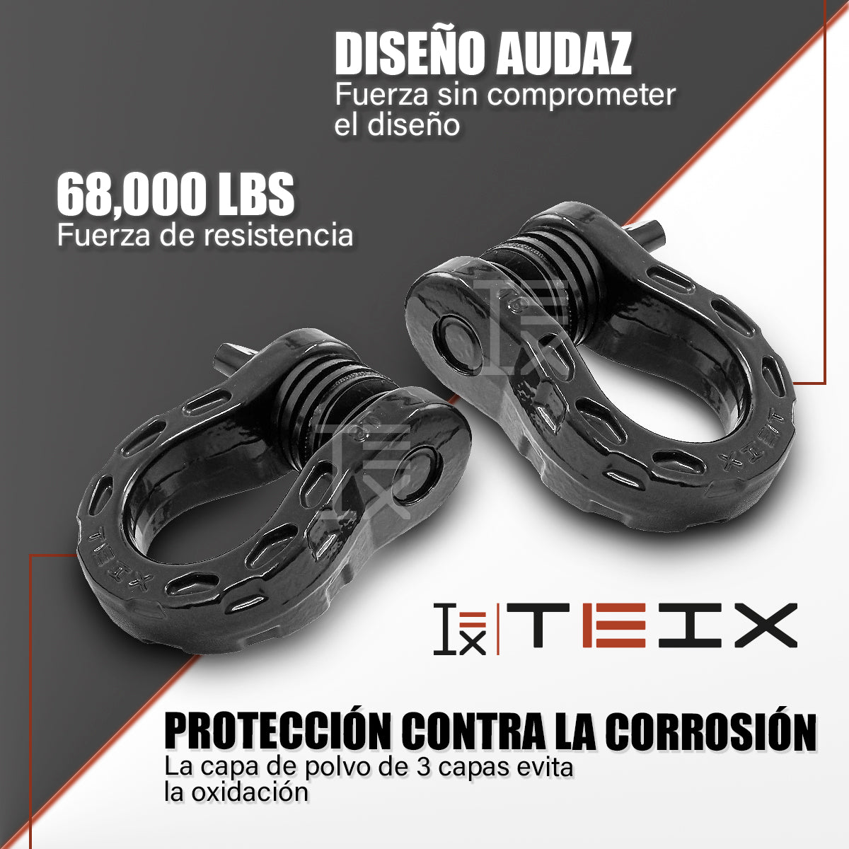 MEGA GRILLETE DE UNION TEIX OFF ROAD