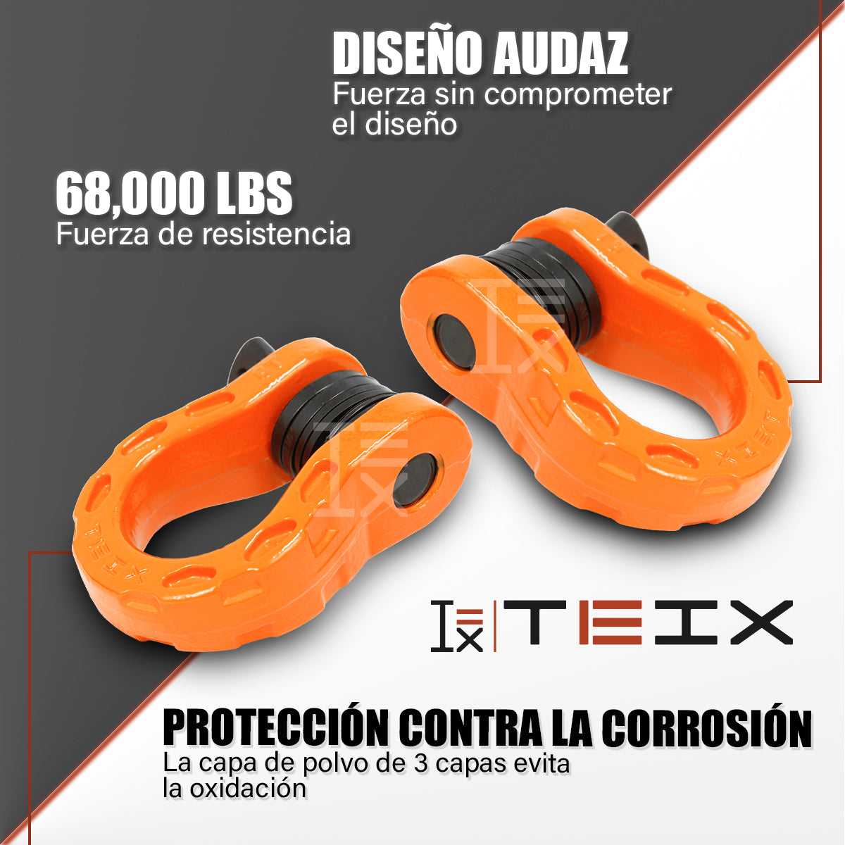 MEGA GRILLETE DE UNION TEIX OFF ROAD