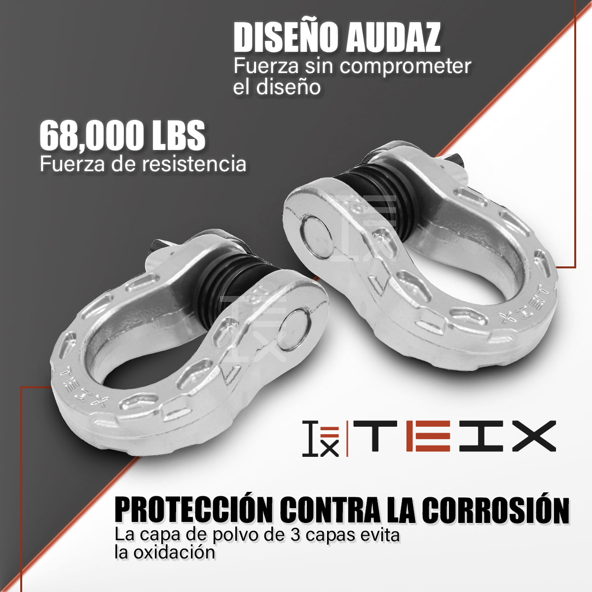 MEGA GRILLETE DE UNION TEIX OFF ROAD