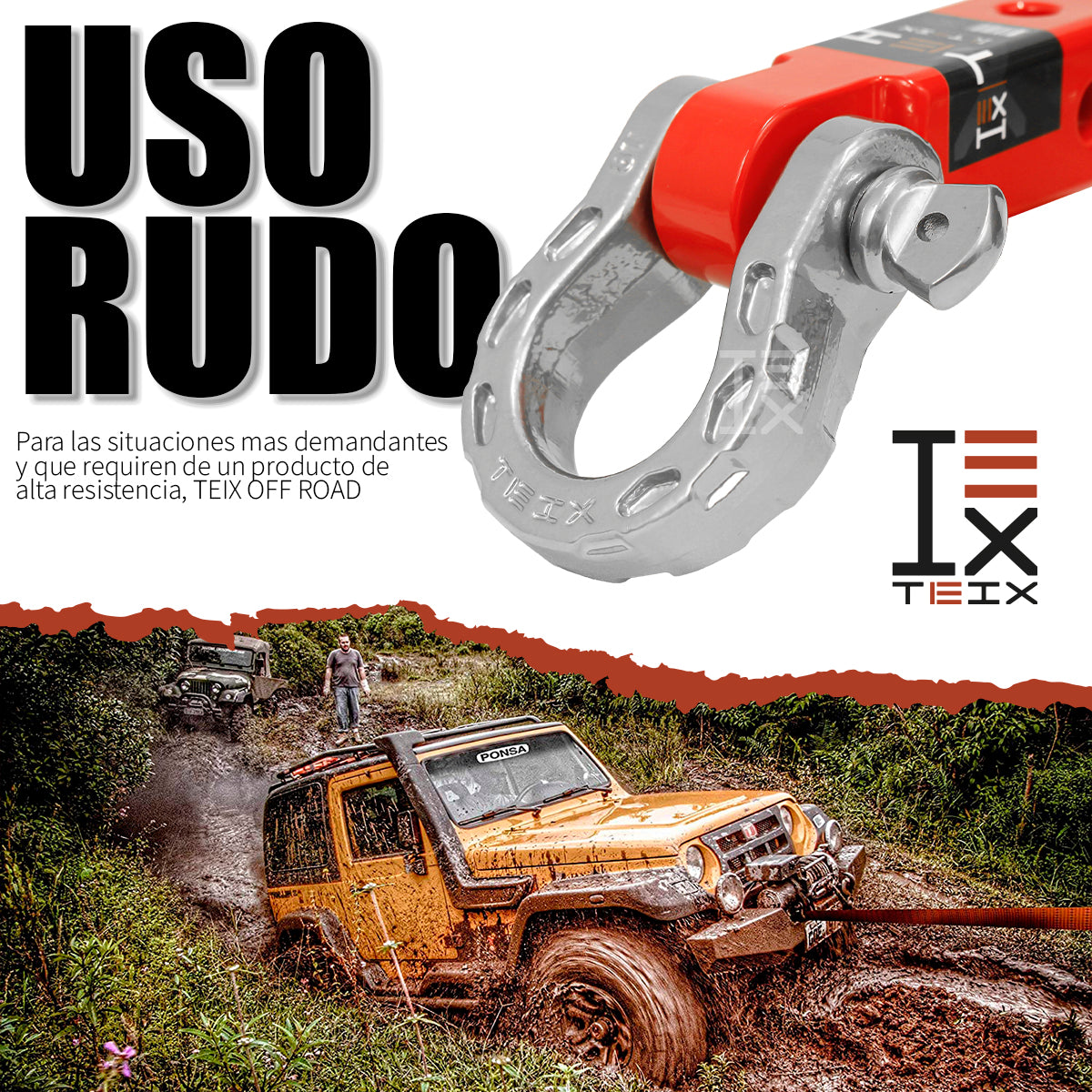 MEGA GRILLETE DE UNION TEIX OFF ROAD