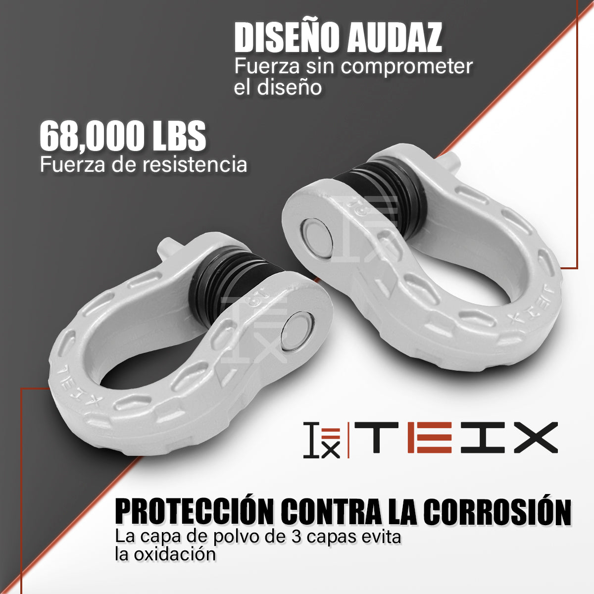 MEGA GRILLETE DE UNION TEIX OFF ROAD