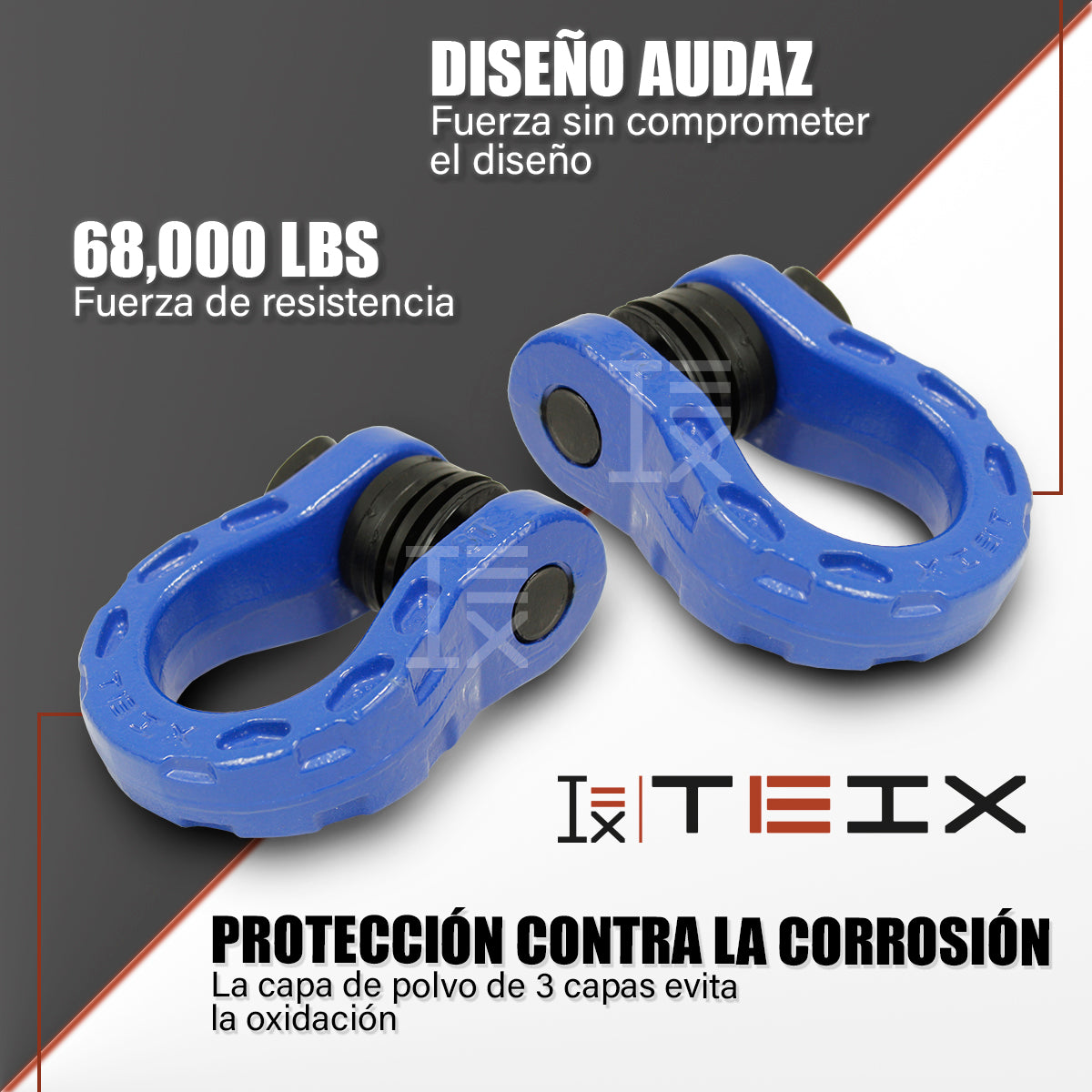 MEGA GRILLETE DE UNION TEIX OFF ROAD