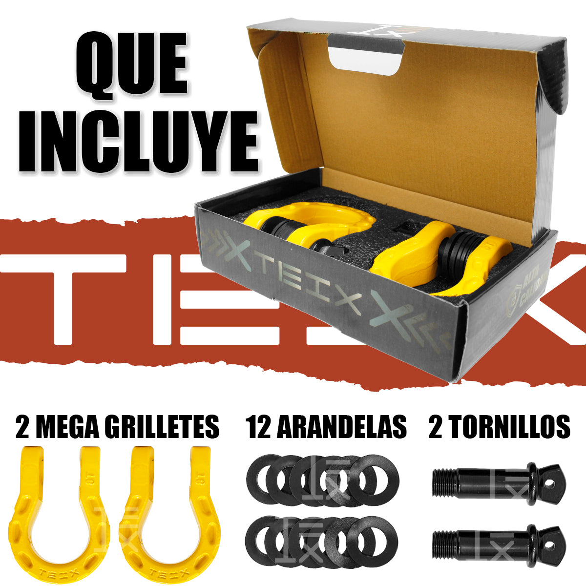 MEGA GRILLETE DE UNION TEIX OFF ROAD