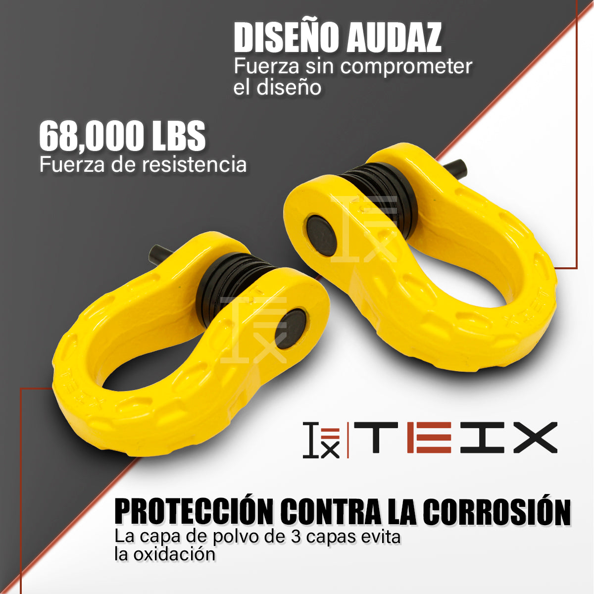 MEGA GRILLETE DE UNION TEIX OFF ROAD