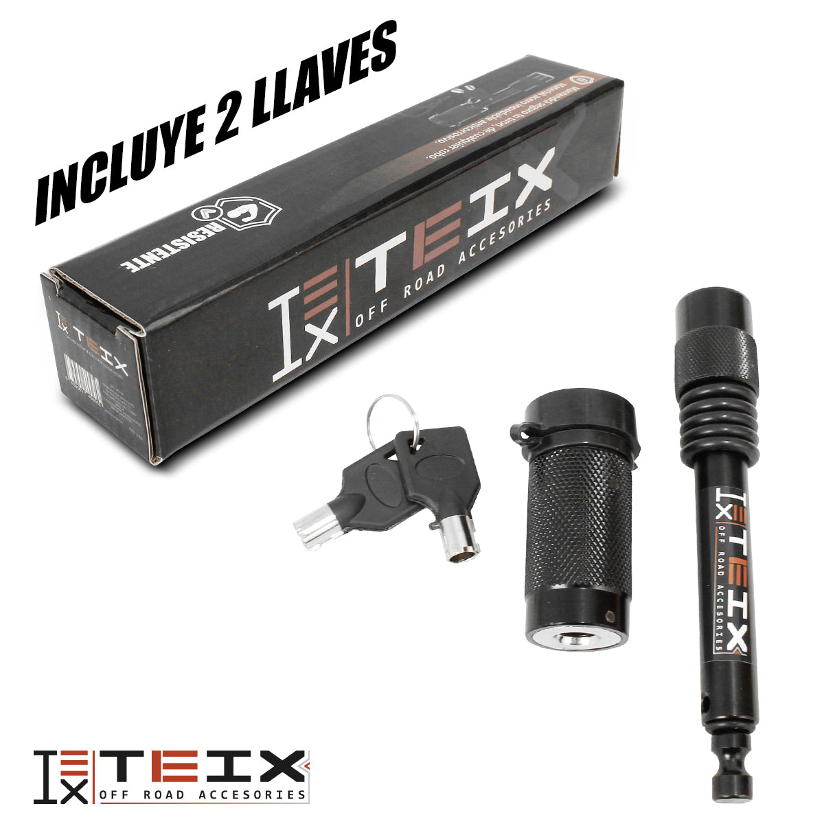 CANDADO DE PERNO PARA ACOPLAMIENTO DE ENGANCHE AUTOMOVIL 5/8" 4"