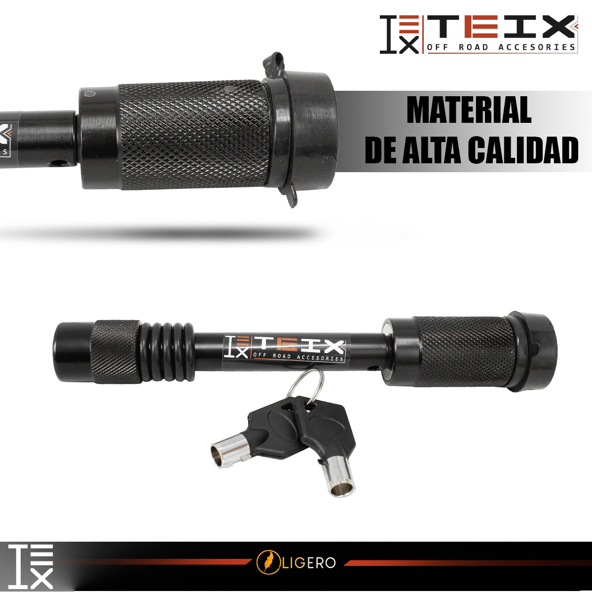 CANDADO DE PERNO PARA ACOPLAMIENTO DE ENGANCHE AUTOMOVIL 5/8" 4"