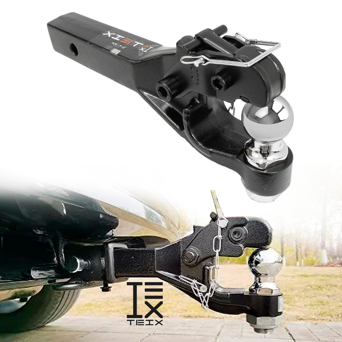 ACOPLAMINETO DE ENGANCHE PARA AUTOMOVIL 2" DE LARGO