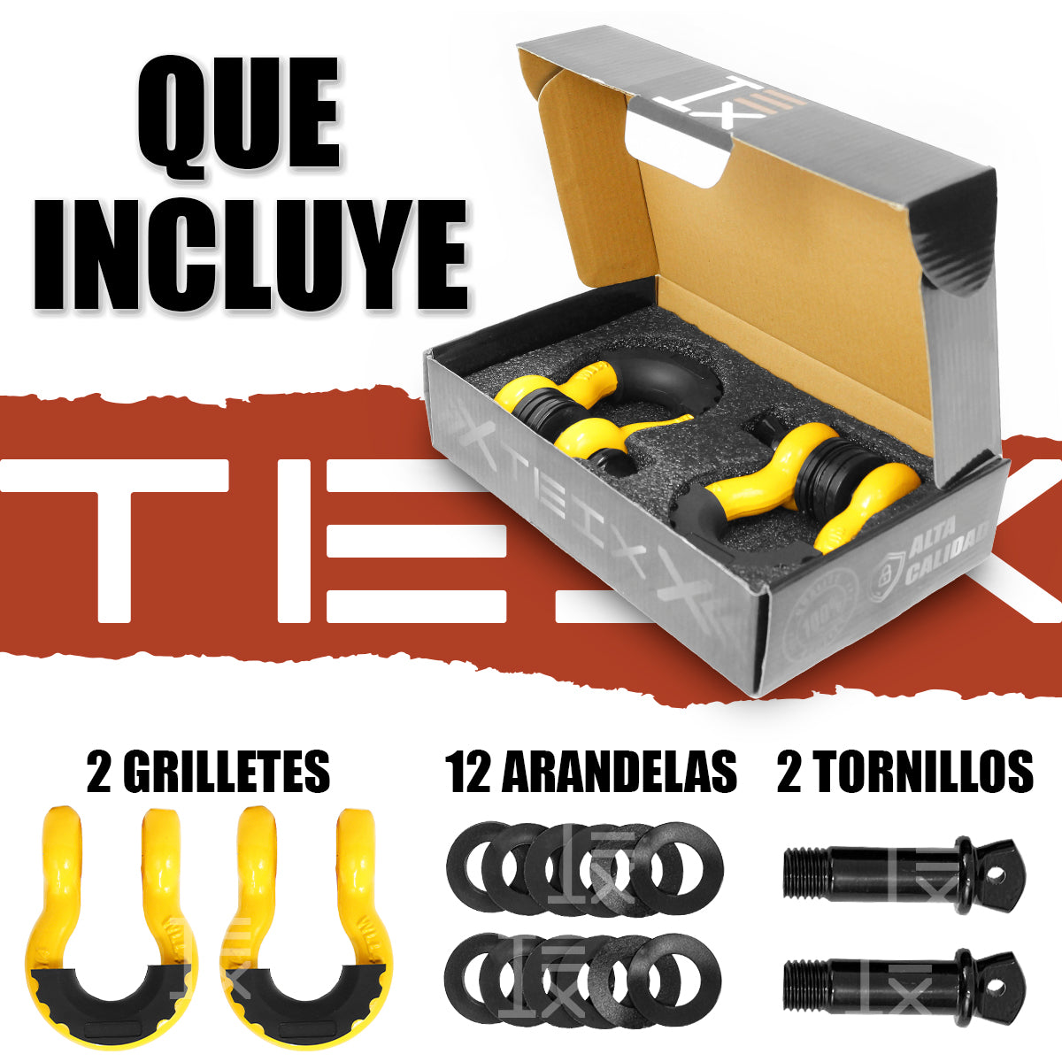 GRILETES DE UNION UNIVERSAL