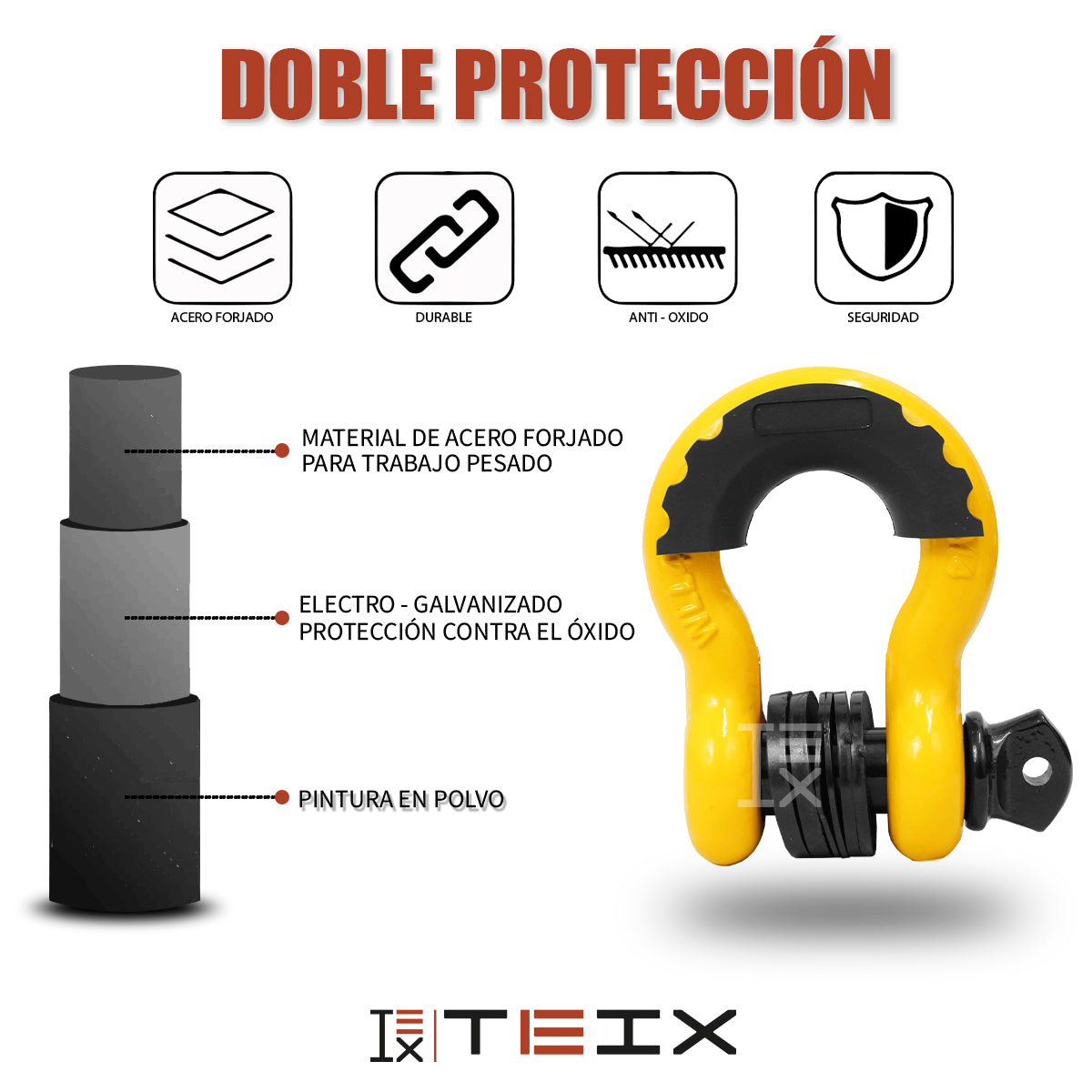 GRILETES DE UNION UNIVERSAL