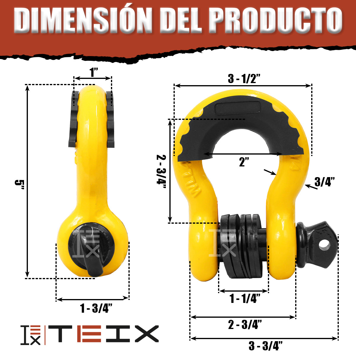 GRILETES DE UNION UNIVERSAL