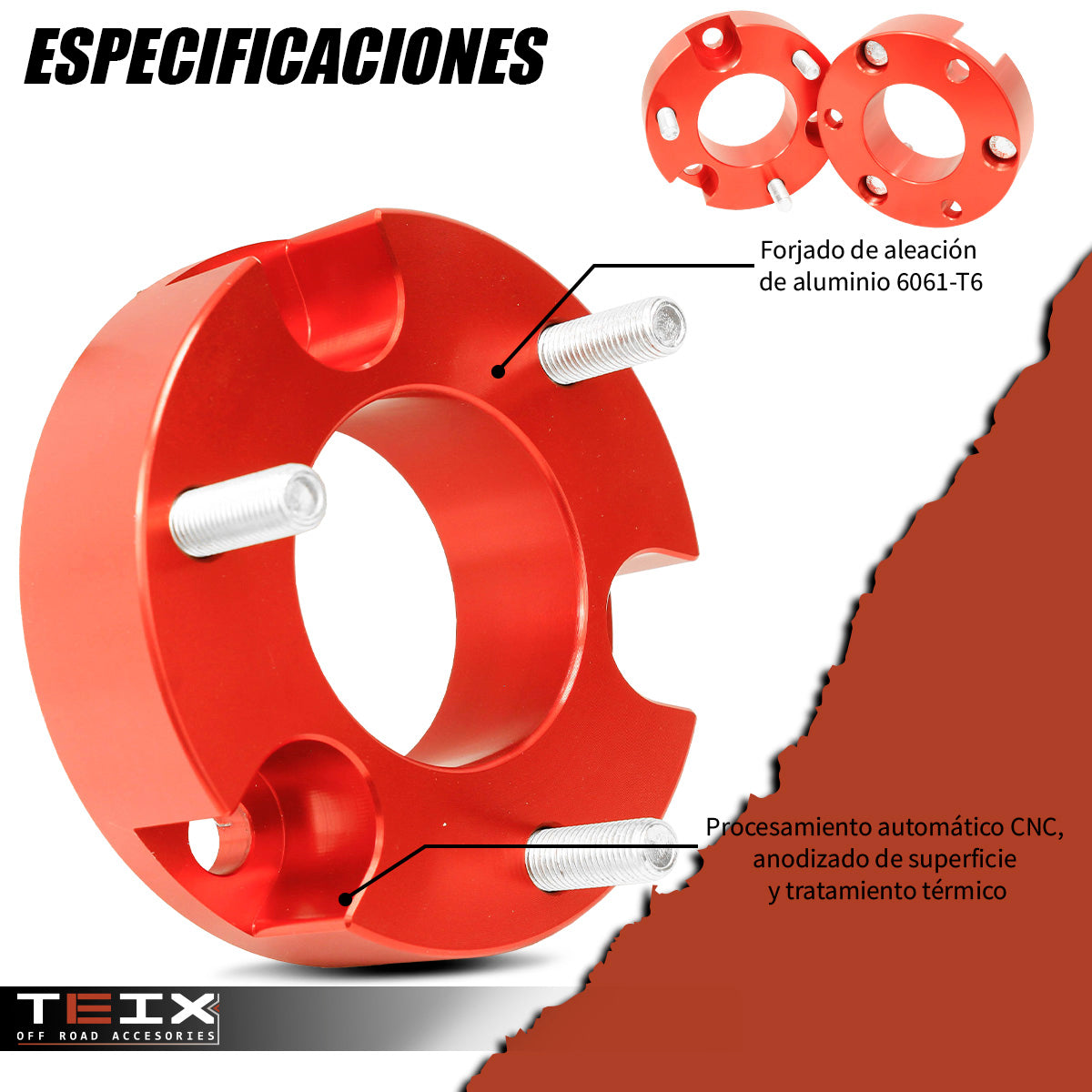 KIT DE ELEVACION PARA FORD RANGER 2013 - 2022 CALZAS LEVEL 2"