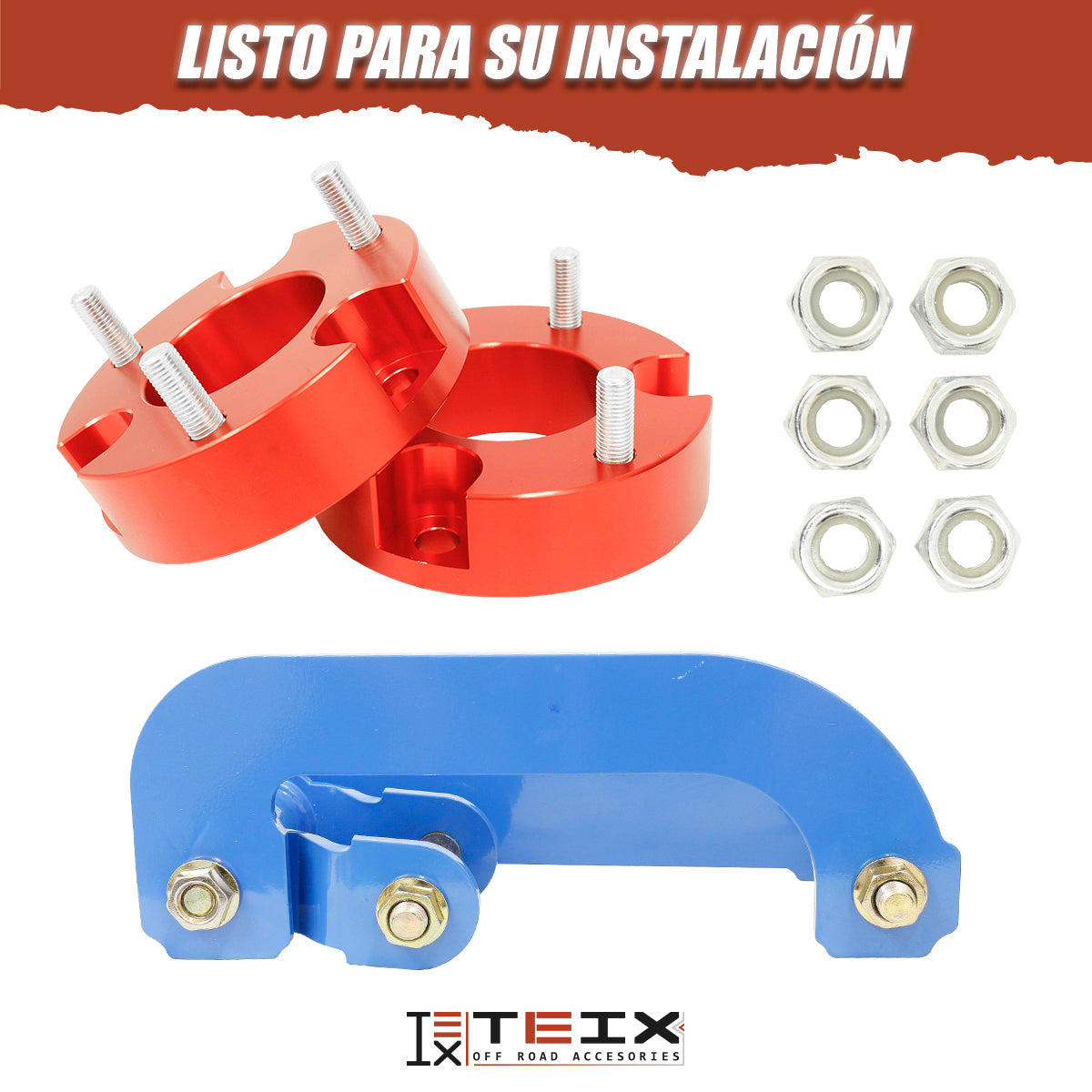 KIT DE ELEVACION PARA FORD RANGER 2013 - 2022 CALZAS LEVEL 2"