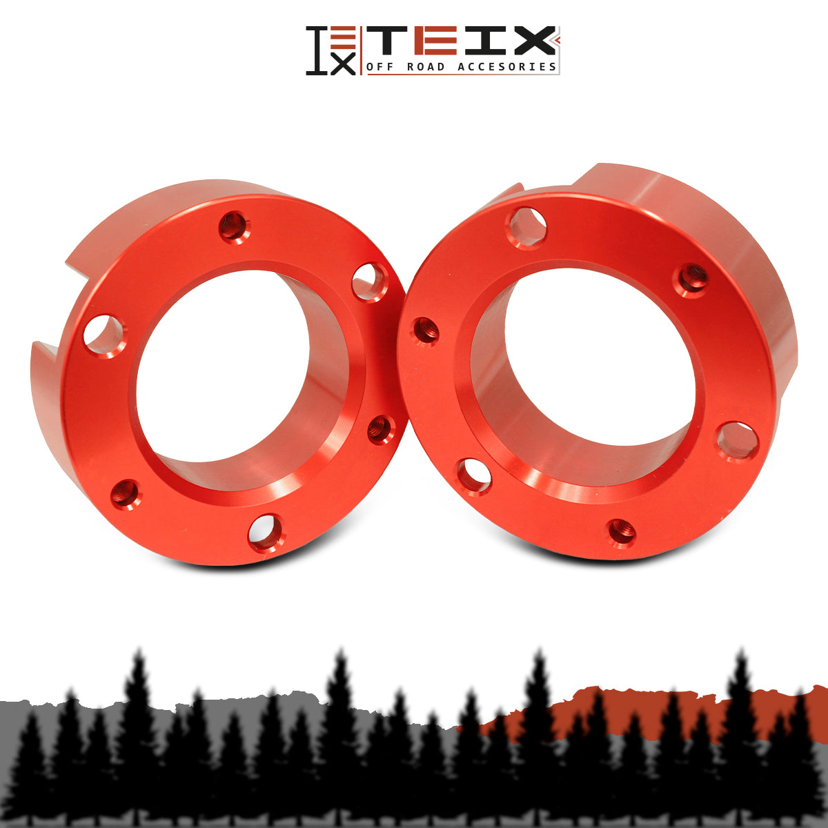 KIT DE NIVELACIÓN ELEVACIÓN DE 3 PULGADAS TEIX OFF ROAD PARA TOYOTA TACOMA Y TOYOTA HILUX 2005 - 2023