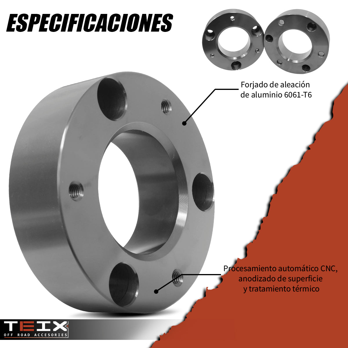 KIT ELEVACIÓN SUSPENSIÓN 2.5PULG CHEVROLET SILVERADO/CHEYENNE, GMC SIERRA 1500 2007 AL 2022
