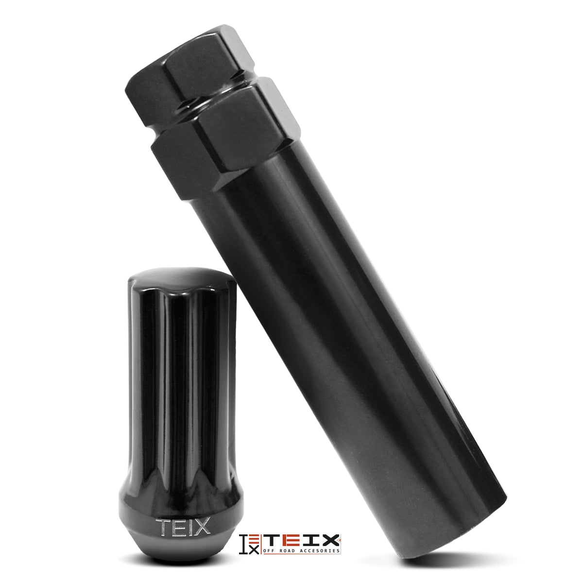 TUERCA LARGA RIN NEGRA BIRLOS SEGURIDAD TEIX M 14X2 24PZ