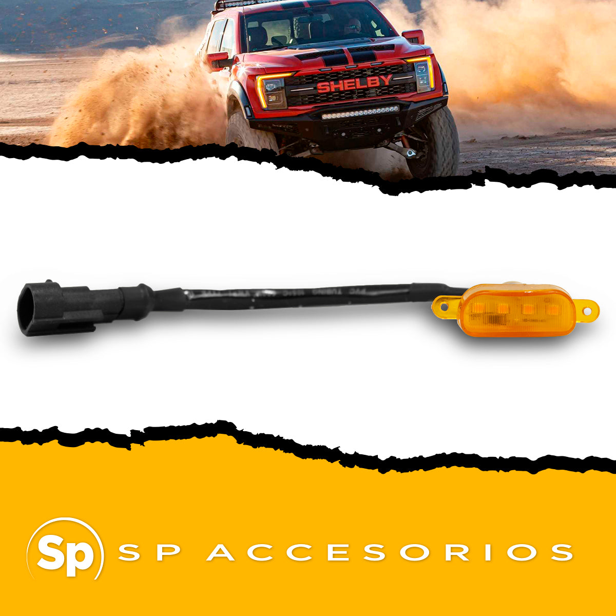 KIT LUCES LED PARA PARRILLA UNIVERSAL AUTOMOTRIZ