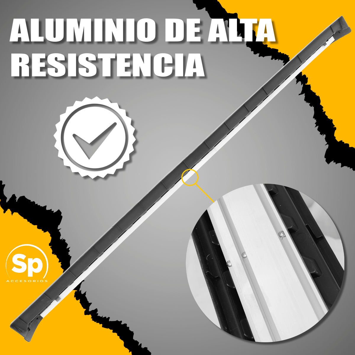 ESTRIBOS TIPO ORIGINAL PARA FORD RANGER 2016 A 2022 NEGRO RAPTOR