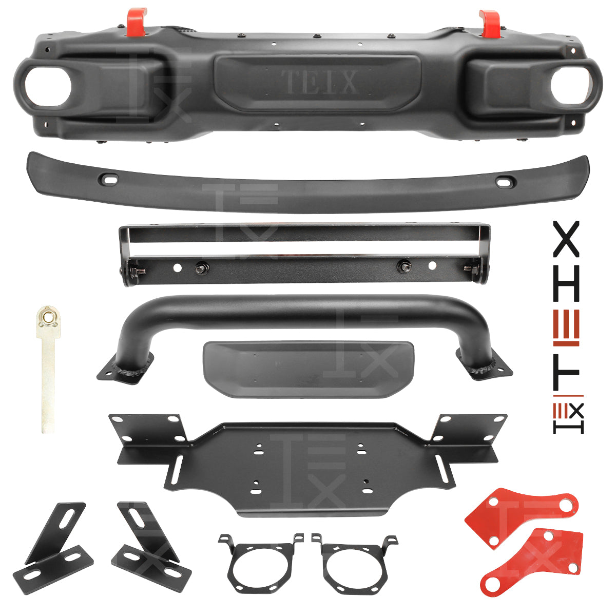 DEFENSA DELANTERA ANIVERSARIO JEEP WRANGLER JK 2007 A 2017