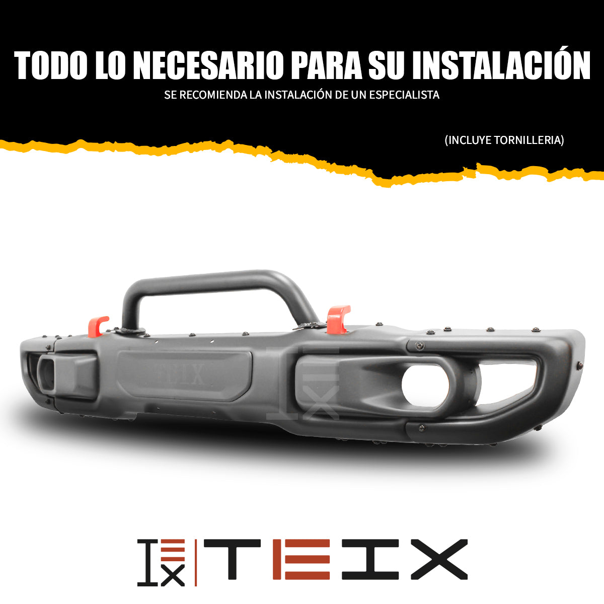 DEFENSA DELANTERA ANIVERSARIO JEEP WRANGLER JK 2007 A 2017