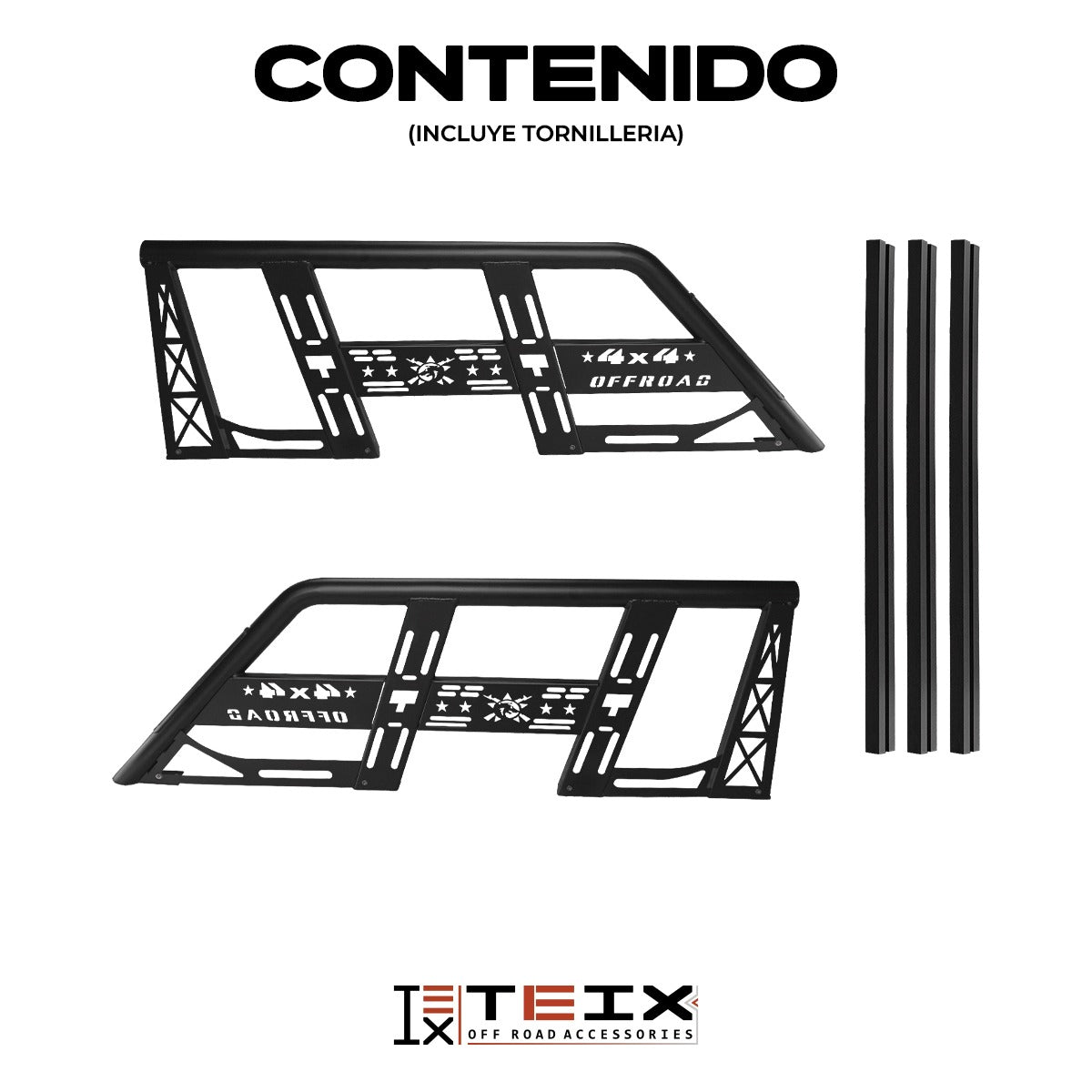ROLL BAR DE CARGA TEIX OFF ROAD VARIAS APLICACIONES